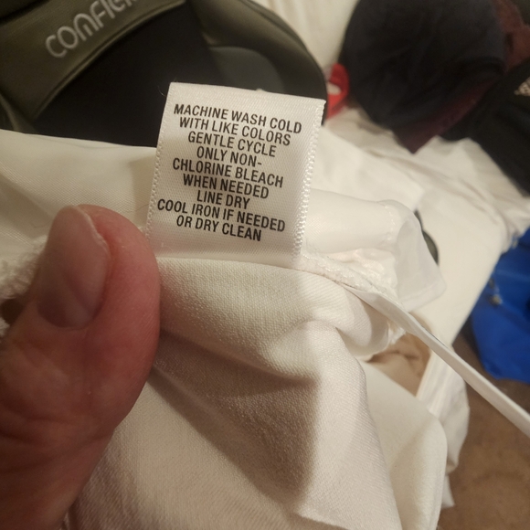 Never Worn, No Tags White Laura Ashley 22W Straight-Leg Jeans - Picture 8 of 9